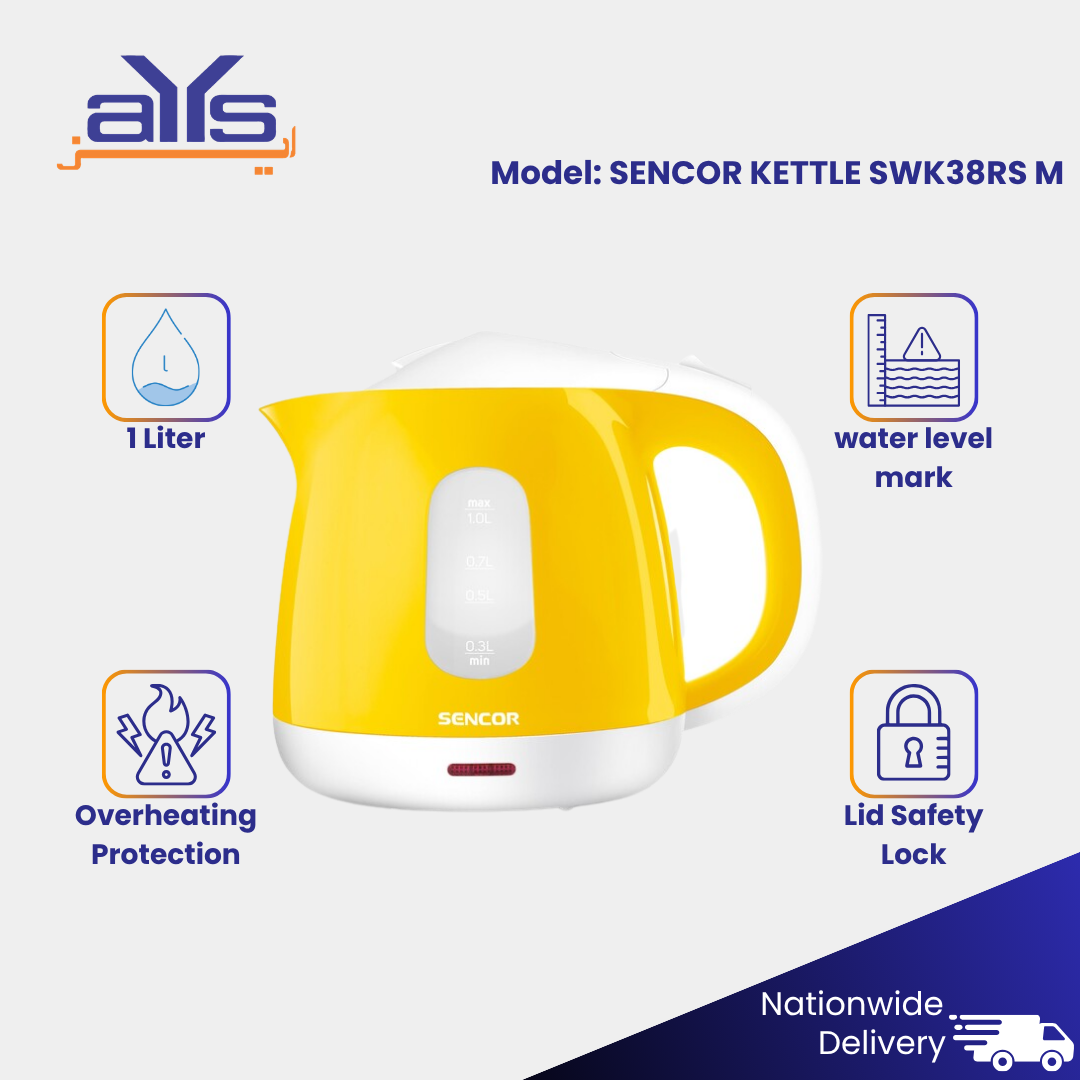 SENCOR KETTLE SWK1016YL M