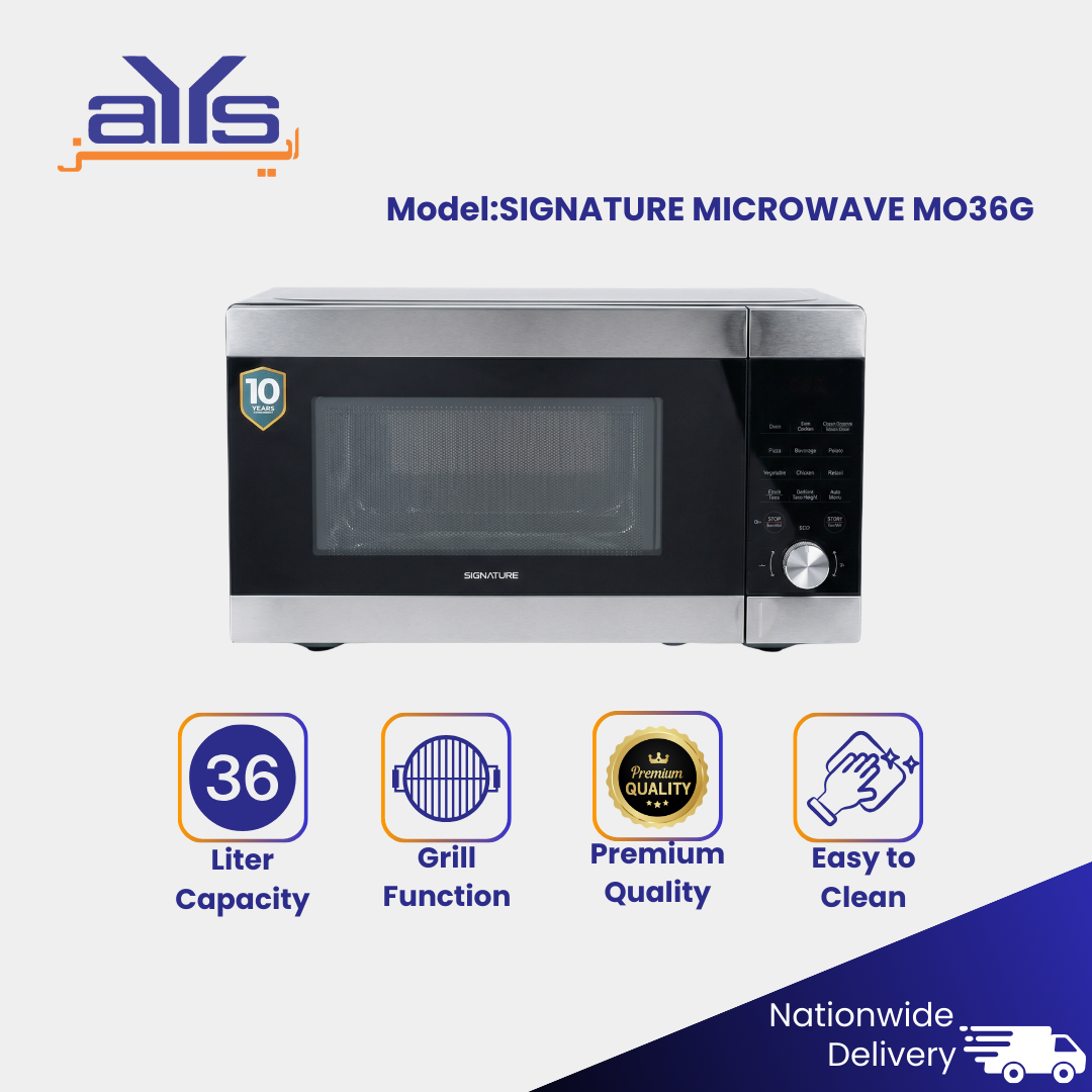 SIGNATURE MICROWAVE MO36G