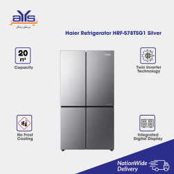 HAIER REFRIGERATOR HRF-578TSG1 SILVER