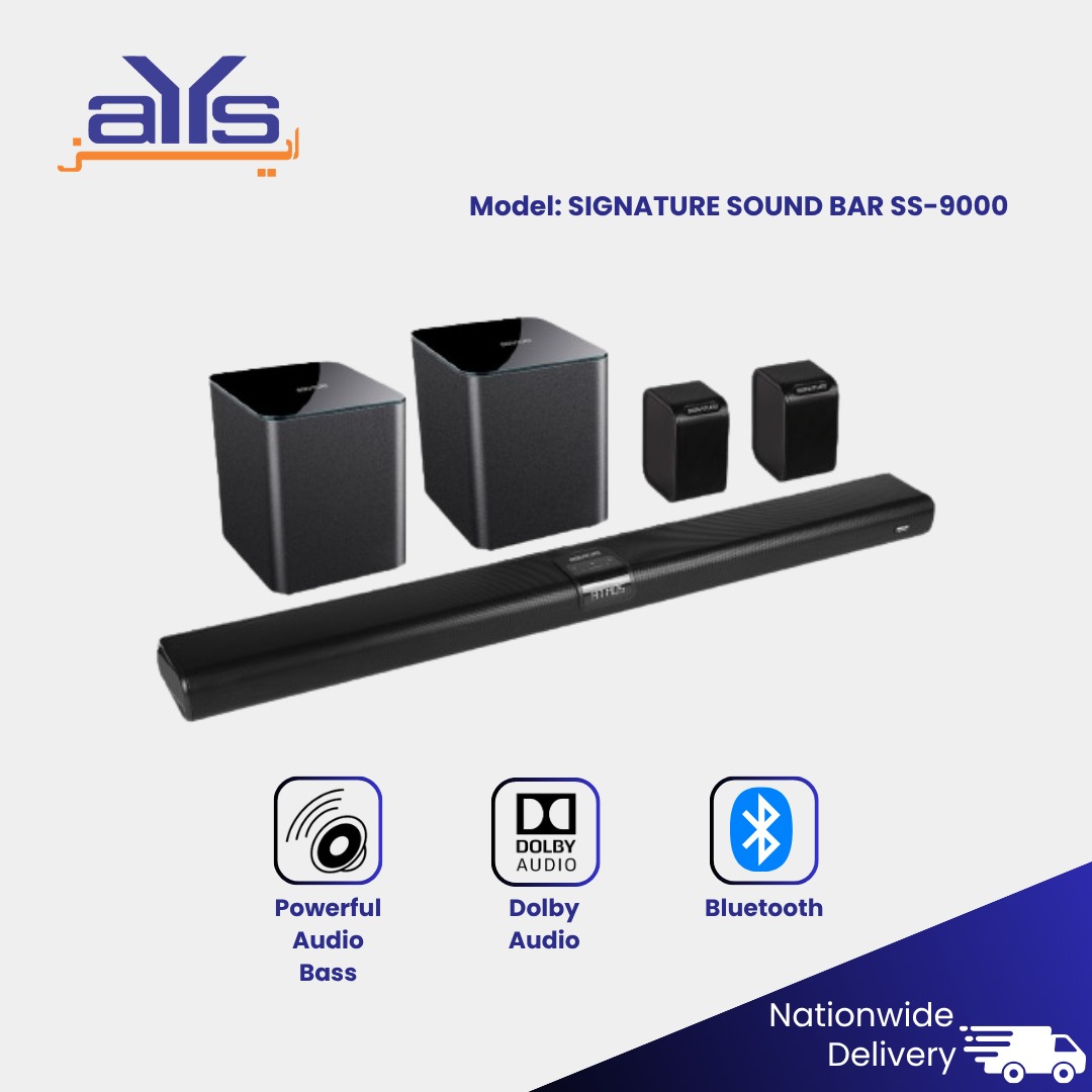 SIGNATURE SOUND BAR SS-9000 SIGNATURE SOUND BAR SS-9000