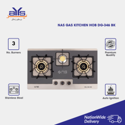 NAS GAS KITCHEN HOB DG-346 BK