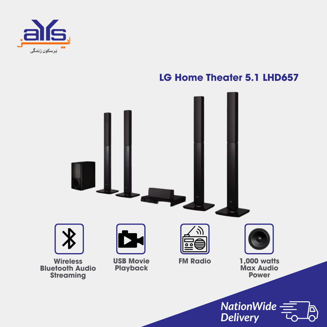 LG MRM HOME THEATER 5.1 LHD657