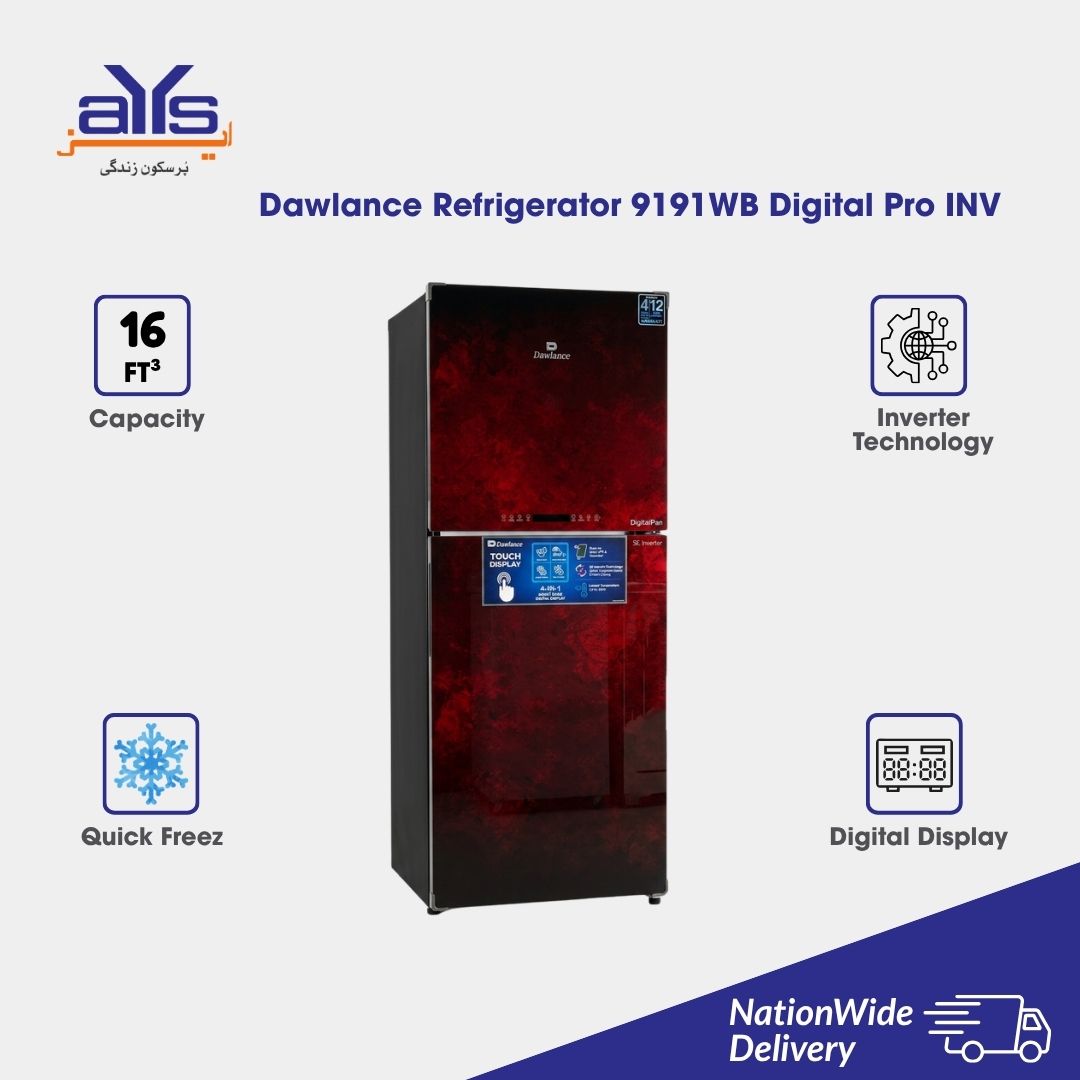 Dawlance Refrigerator 9191WB Digital Pro Inv
