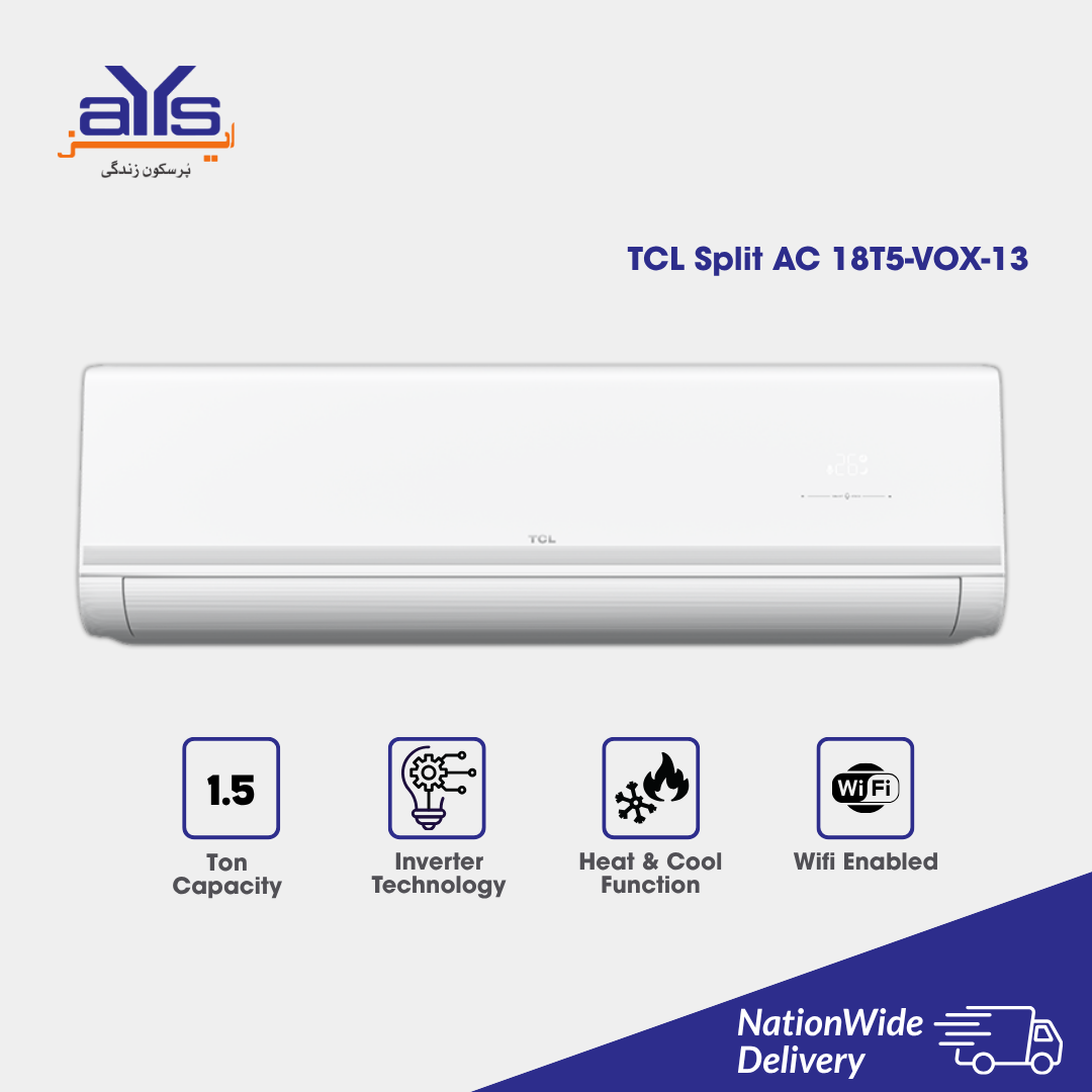 TCL Split AC 18T5-VOX-13