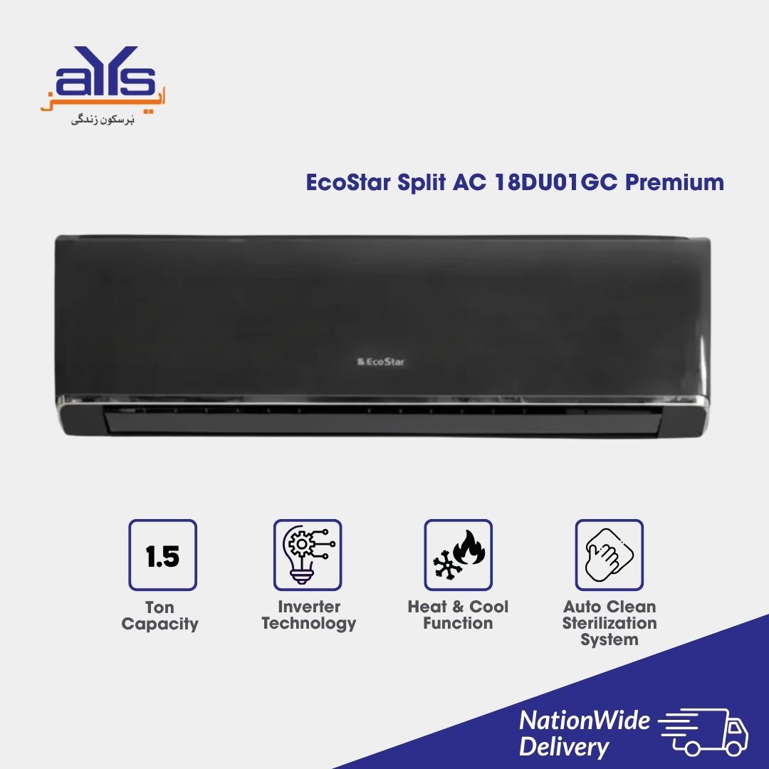 EcoStar Split AC 18DU01GC Premium
