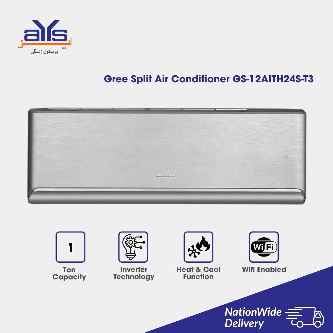 Gree Split Air Conditioner GS-12AITH24S-T3 Gree Split Air Conditioner GS-12AITH24S-T3