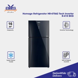 Homage Refrigerator HR-47562 Tech Inverter R-410 BKG
