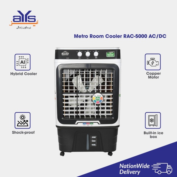 Metro Electric Room Cooler RAC-5000 AC/DC Metro Electric Room Cooler RAC-5000 AC/DC