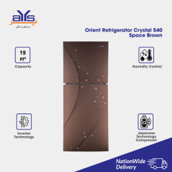 Orient Refrigerator Crystal 540 Space Brown