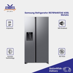 Samsung Refrigerator RS70F64KITAE 635L Metalic