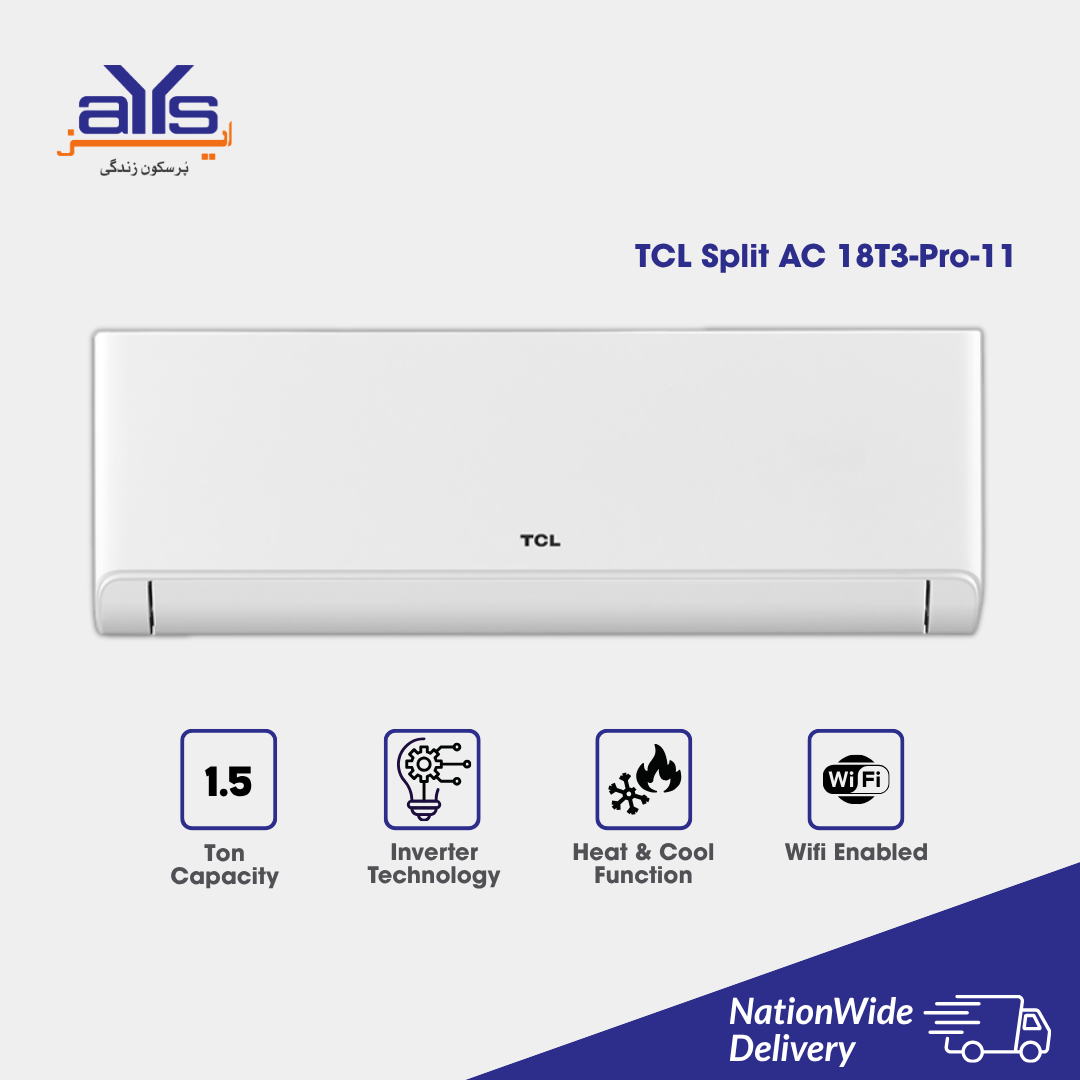 TCL Split AC 18T3-Pro-11