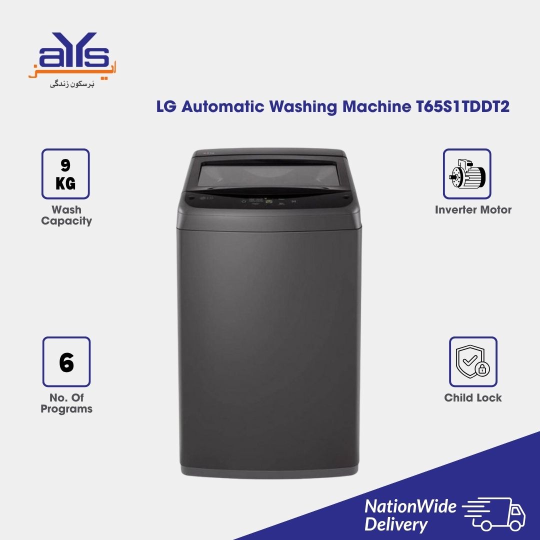 LG Automatic Washing Machine T65S1TDDT2