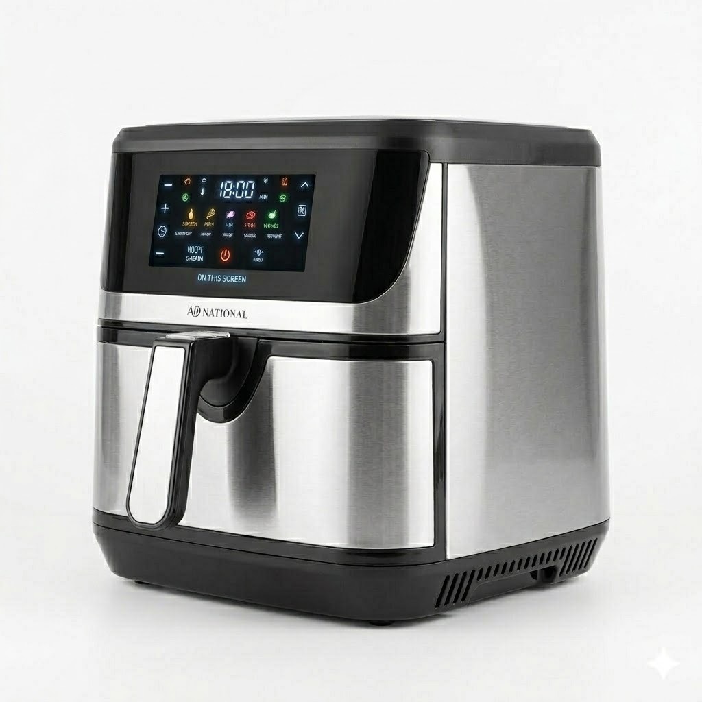 National Distributor AF-873 Air Fryer - 9 Liters - 1700W - Touch Control - Image 3