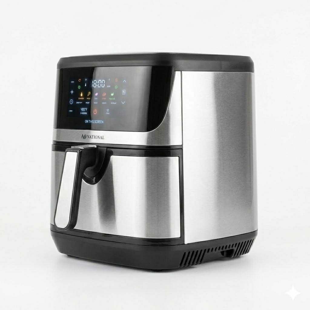 National Distributor AF-873 Air Fryer - 9 Liters - 1700W - Touch Control - Image 4
