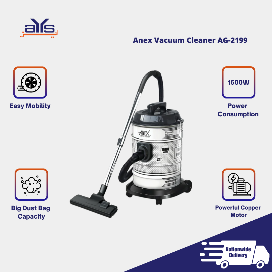 Anex Vaccum Cleaner AG-2199 Anex Vaccum Cleaner AG-2199