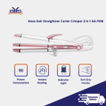 ANEX HAIR STRAIGHTNER ,CURLER,CRIMPER 3 IN 1 AG-7038
