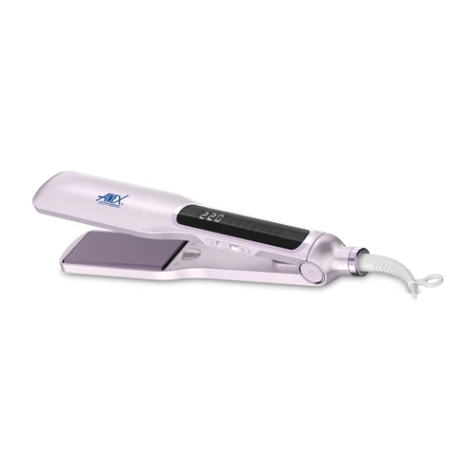 Anex AG-7139 Hair Straightener - 64 W - Digital Display - Auto Shut Off - Image 5