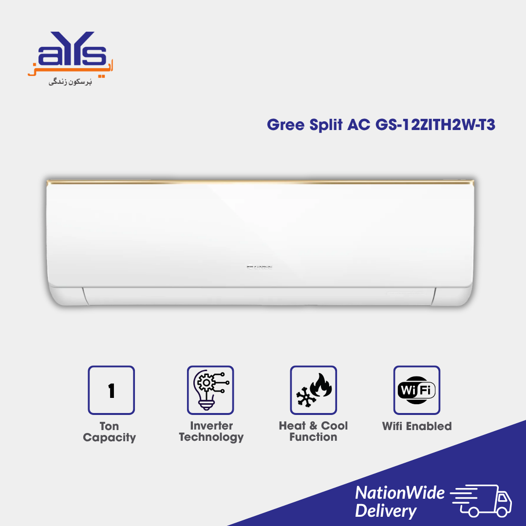 Gree Split AC GS-12ZITH2W-T3 Gree Split AC GS-12ZITH2W-T3