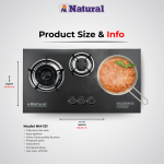NATURAL ELECTRIC & GAS HOB NH-111 3