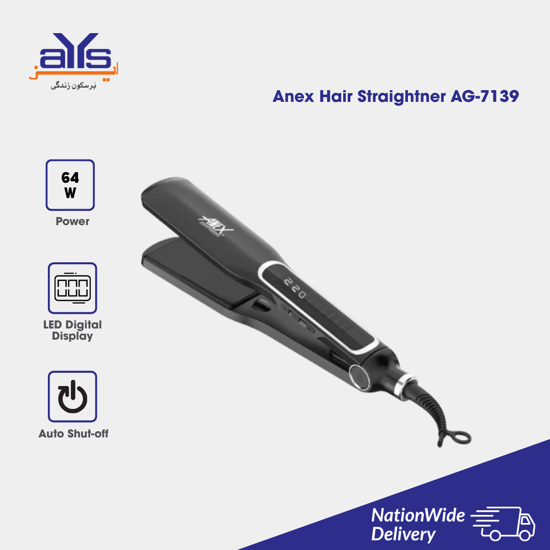 Anex Hair Straightner AG-7139