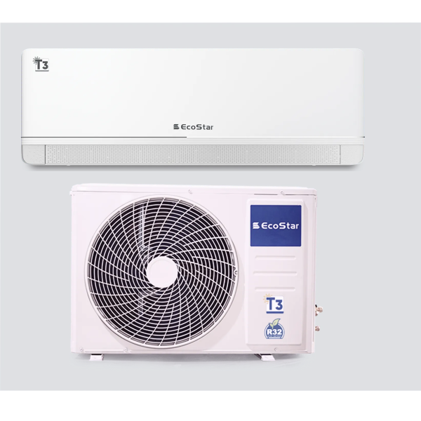 EcoStar ES-24AR01WT-3 Split AC - 2 Ton - Solar Compatible - Heat and Cool - Image 3