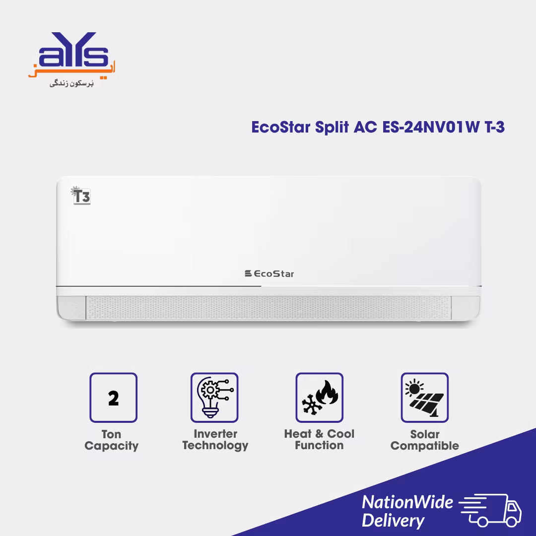 EcoStar Split AC ES-18NV02W T3