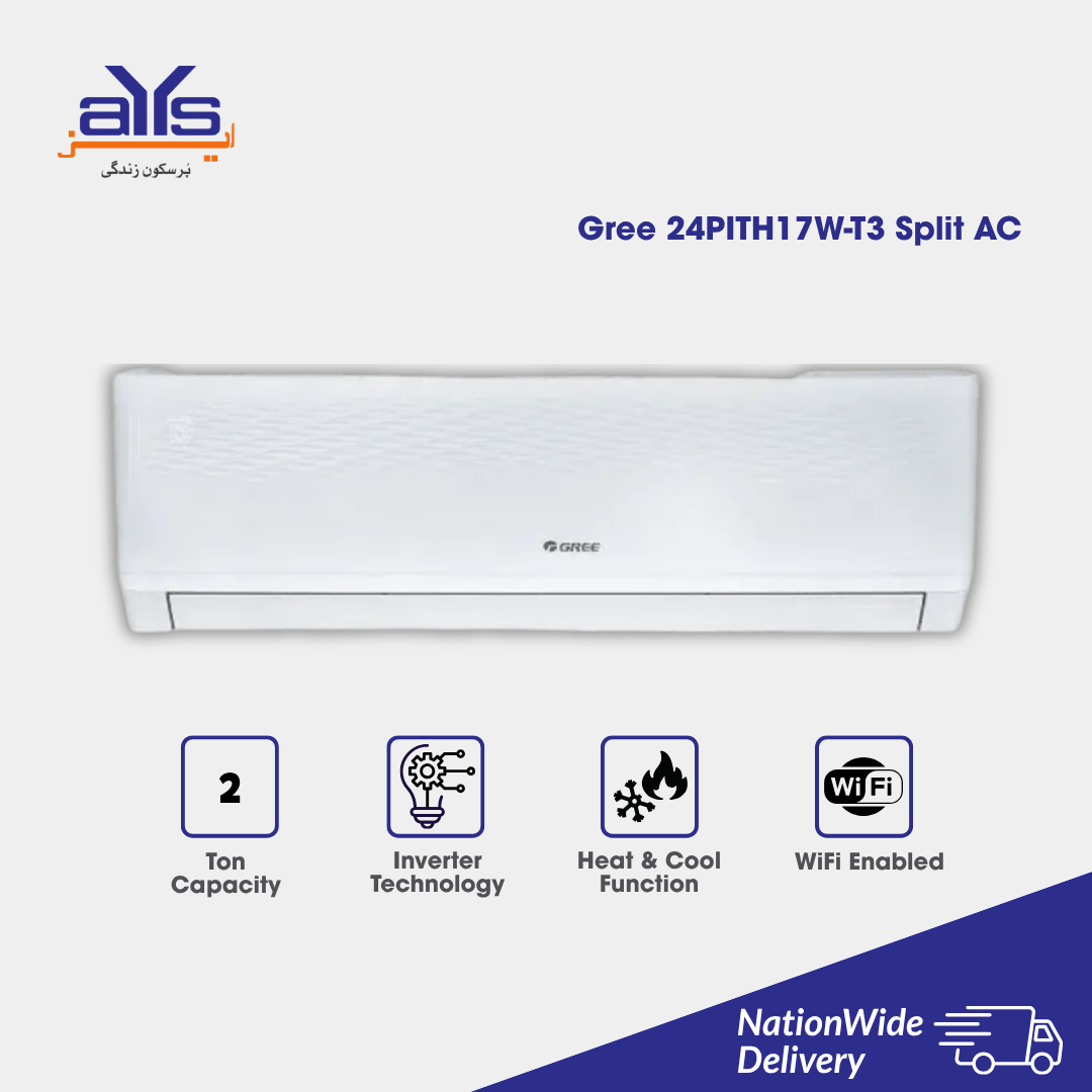 Gree 24PITH17W-T3 Split AC