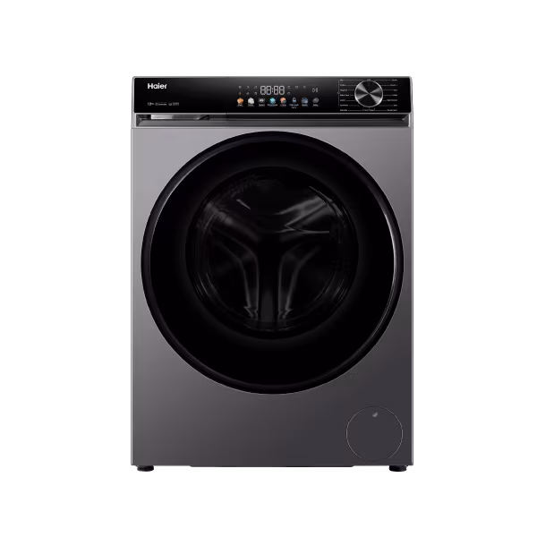 Haier HW100-BP12357S8 10 Kg Front Load Automatic Inverter Washing Machine, Black - Image 2