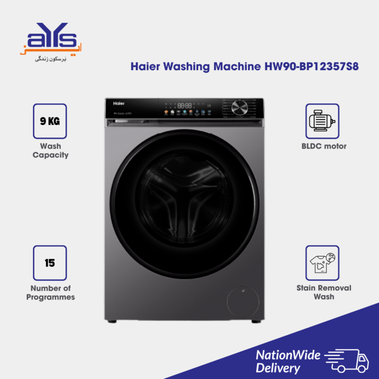 Haier Washing Machine HW90-BP12357S8