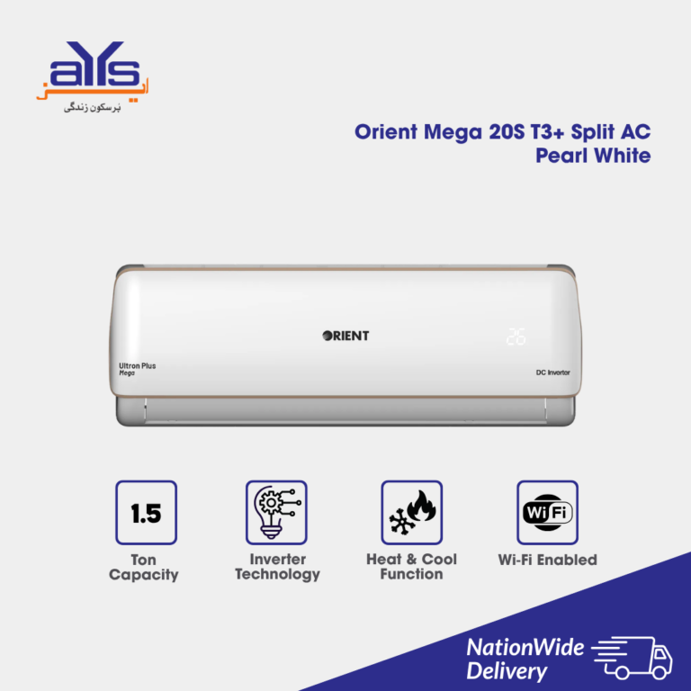 Orient Mega 20S T3+ Split AC Pearl White