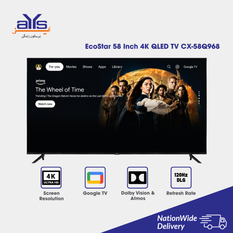 EcoStar 58 Inch 4K QD-Mini LED TV CX-58Q968