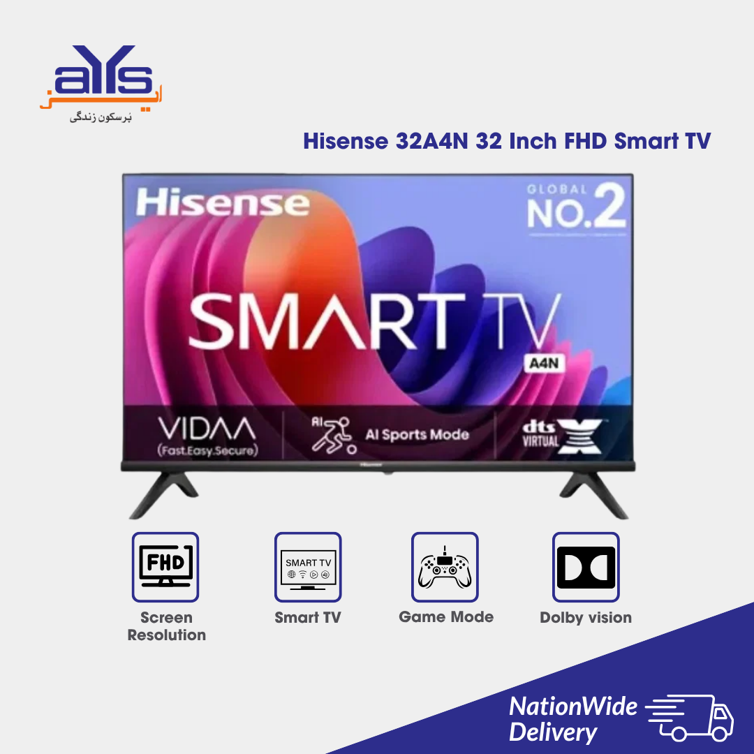 Hisense 32A4N 32 Inch FHD Smart TV