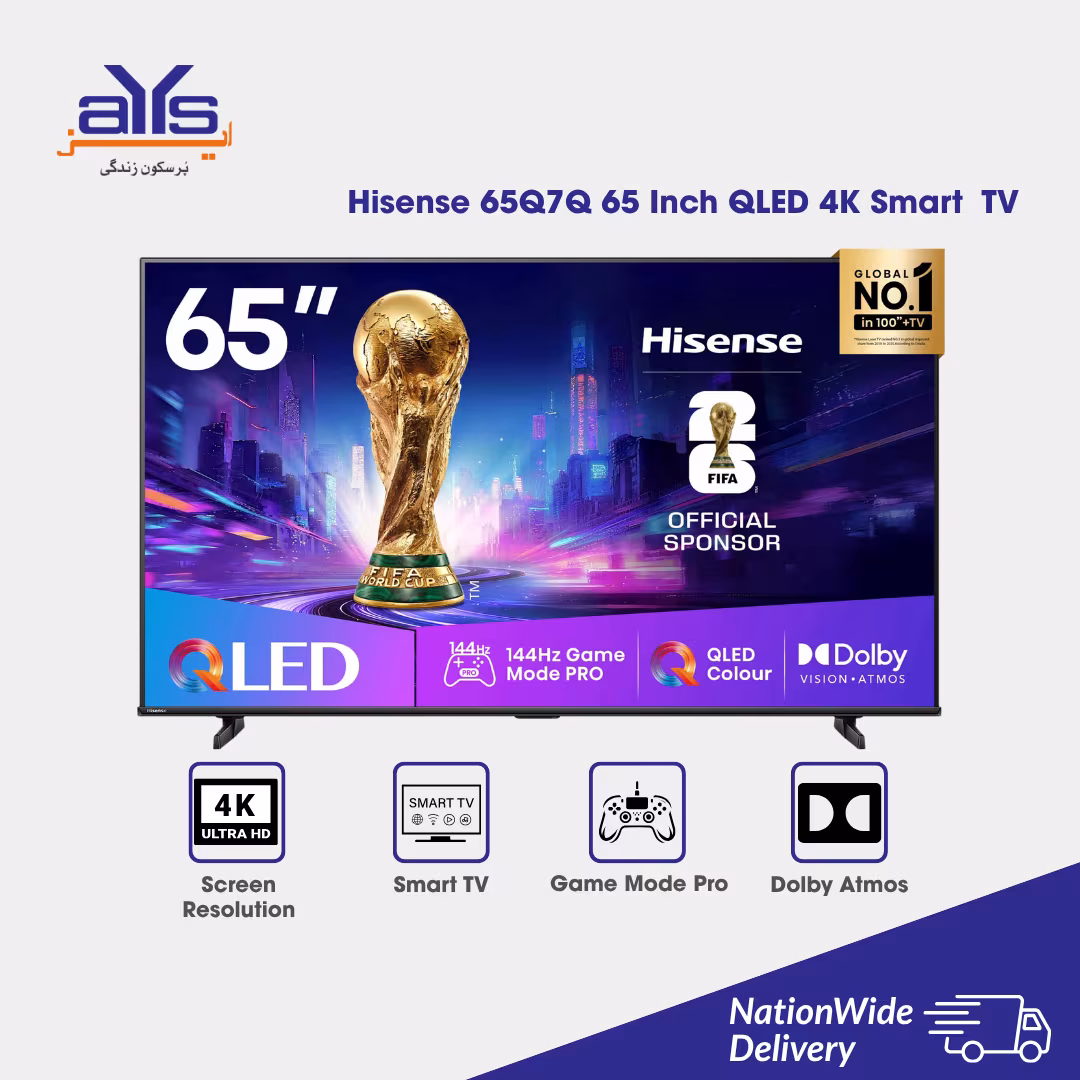 Hisense 65Q7Q 65 Inch QLED 4K Smart TV