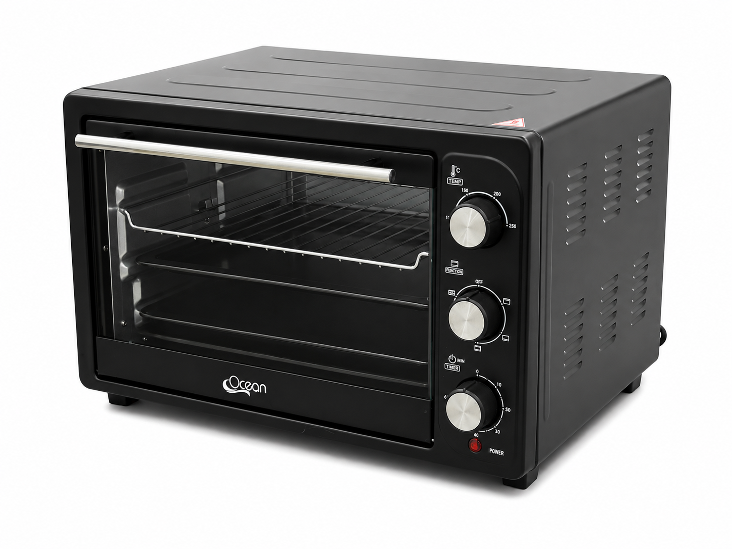 Ocean OV-40R Electric Oven, 40 Liters, 1500W with Rotisserie for Chargha - Image 3