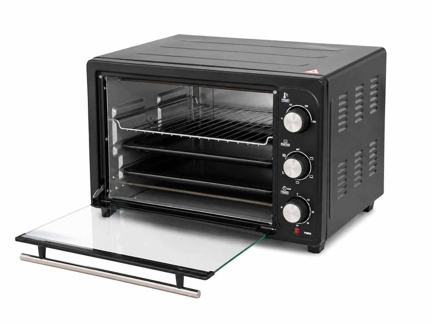 Ocean OV-40R Electric Oven, 40 Liters, 1500W with Rotisserie for Chargha - Image 4