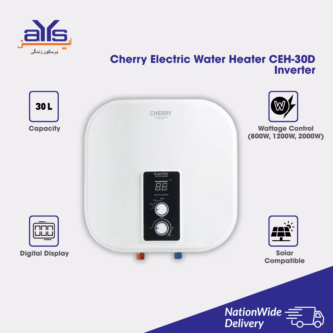 Cherry Electric Water Heater CEH-30D Inverter
