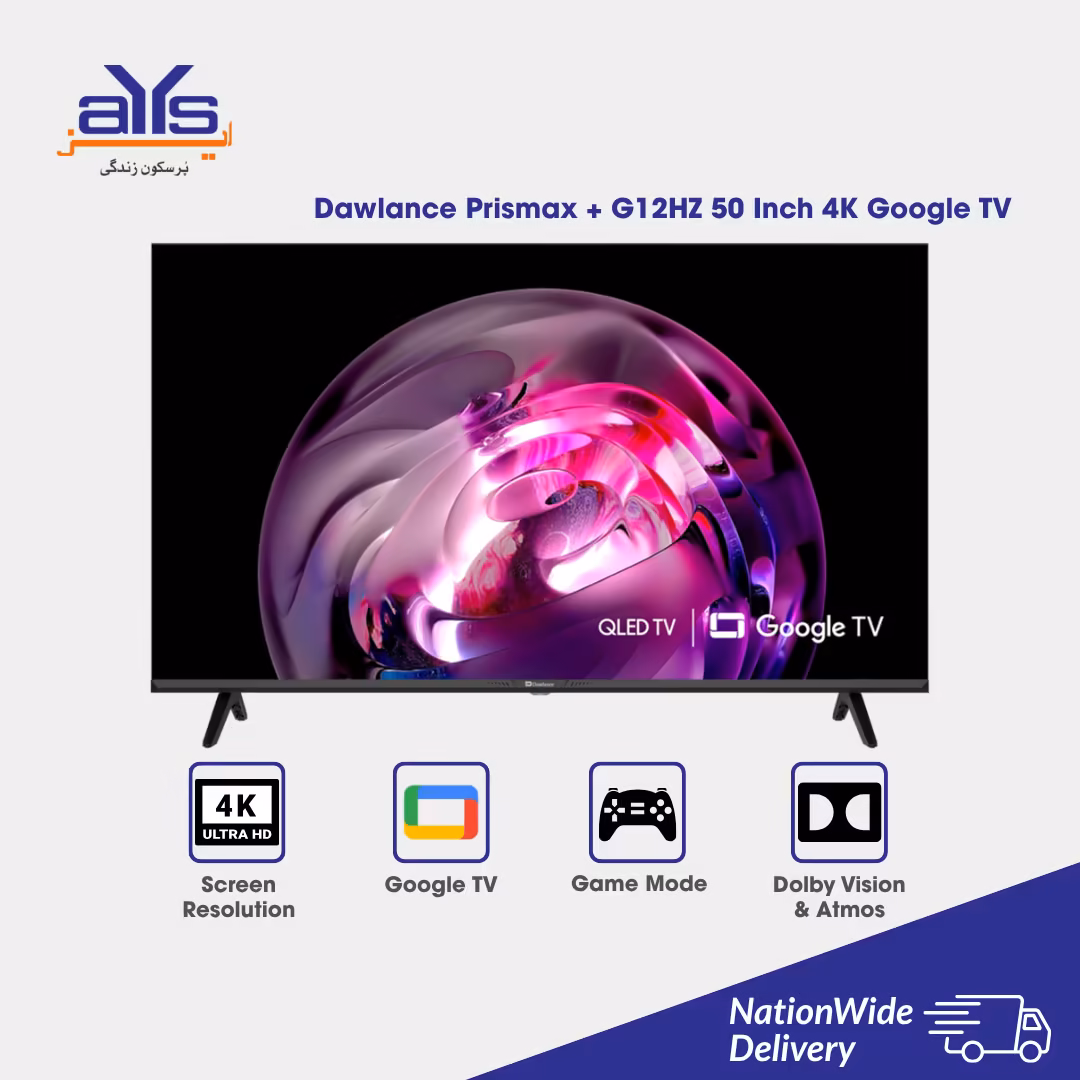 Dawlance Prismax + G12HZ 50 Inch 4K UHD Google TV