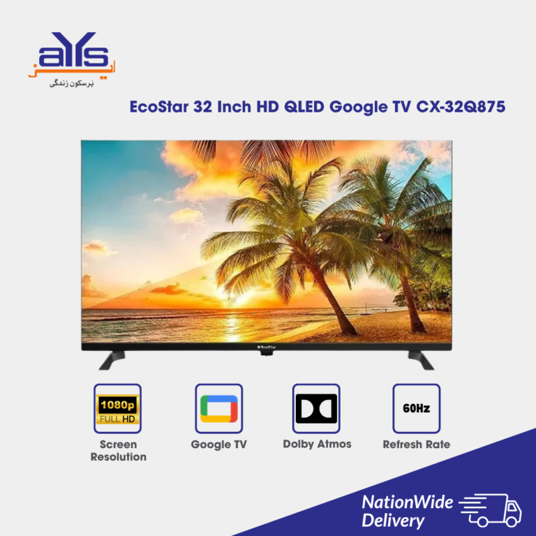 EcoStar 32 Inch HD QLED Google TV CX-32Q875