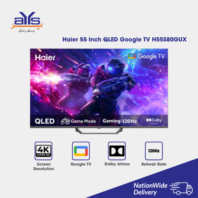 Haier 55 Inch QLED Google TV H55S80GUX