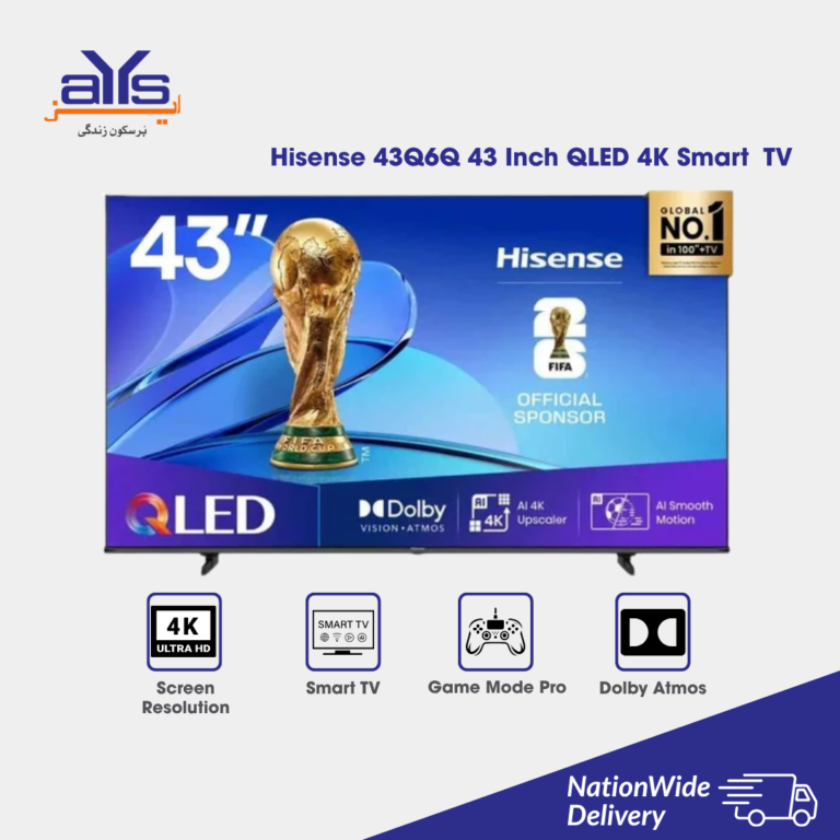 Hisense 43Q6Q 43 Inch QLED 4K Smart TV
