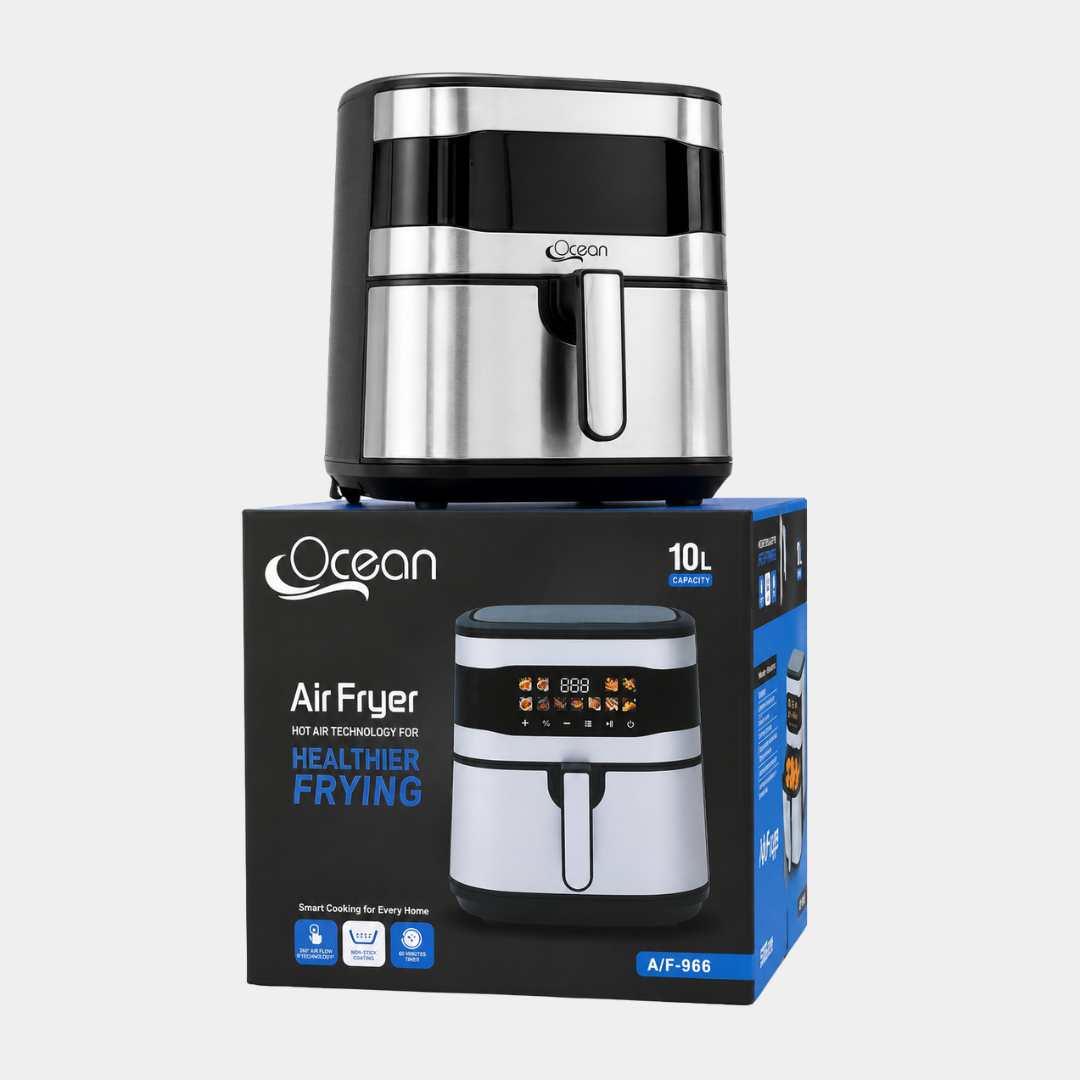 Ocean AF-966 Air Fryer, 10 Liters, 2100W, Digital Control with Presets - Image 5