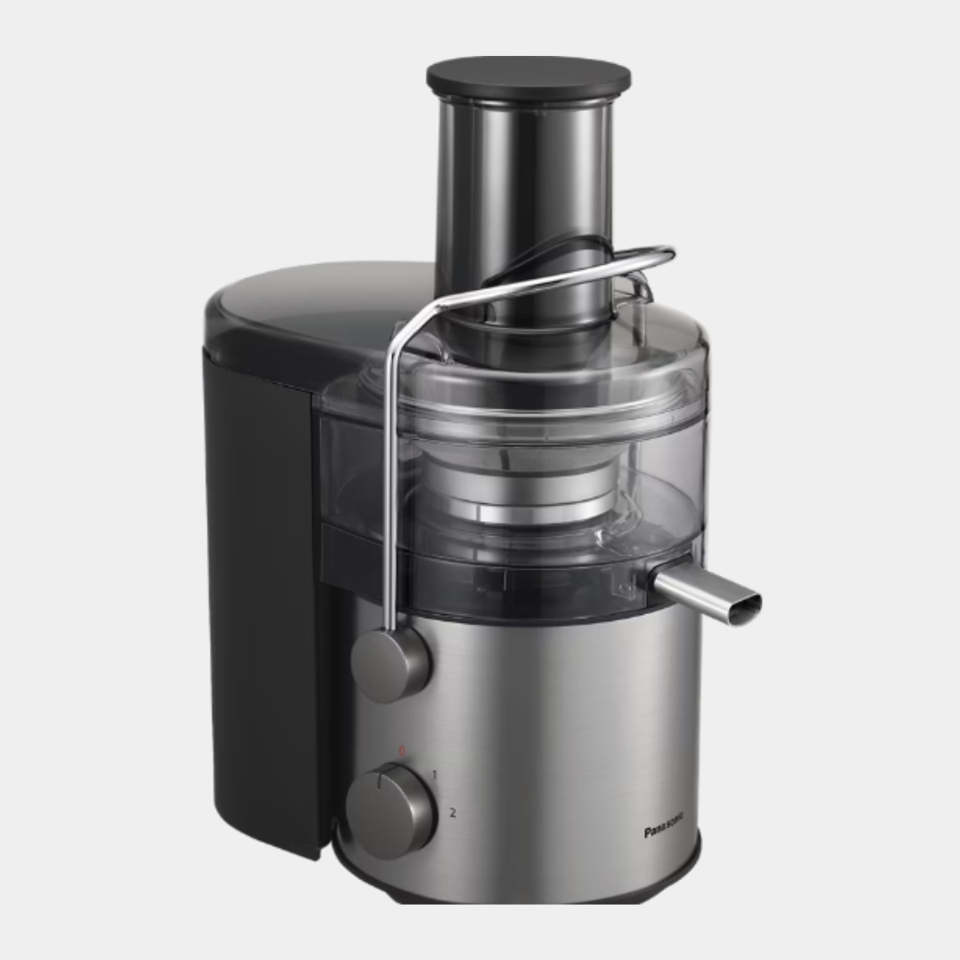 Panasonic MJ-CB600 Juicer Machine, 1000W, Two-Speed Control, Silver Metal Body - Image 3