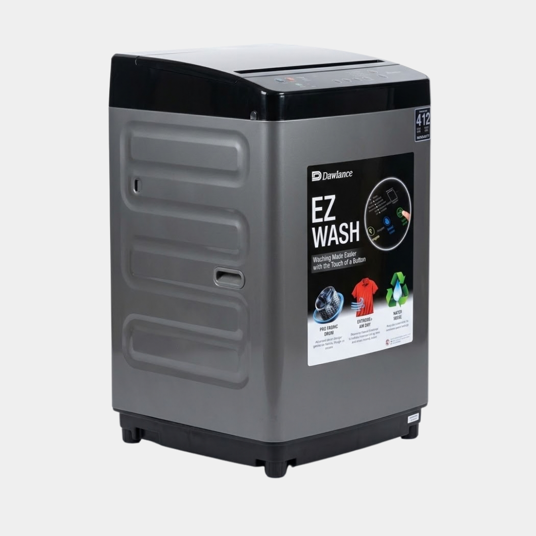 Dawlance Automatic Washing Machine 9057EZ - 9.5 KG - Triple Waterfall - Image 2