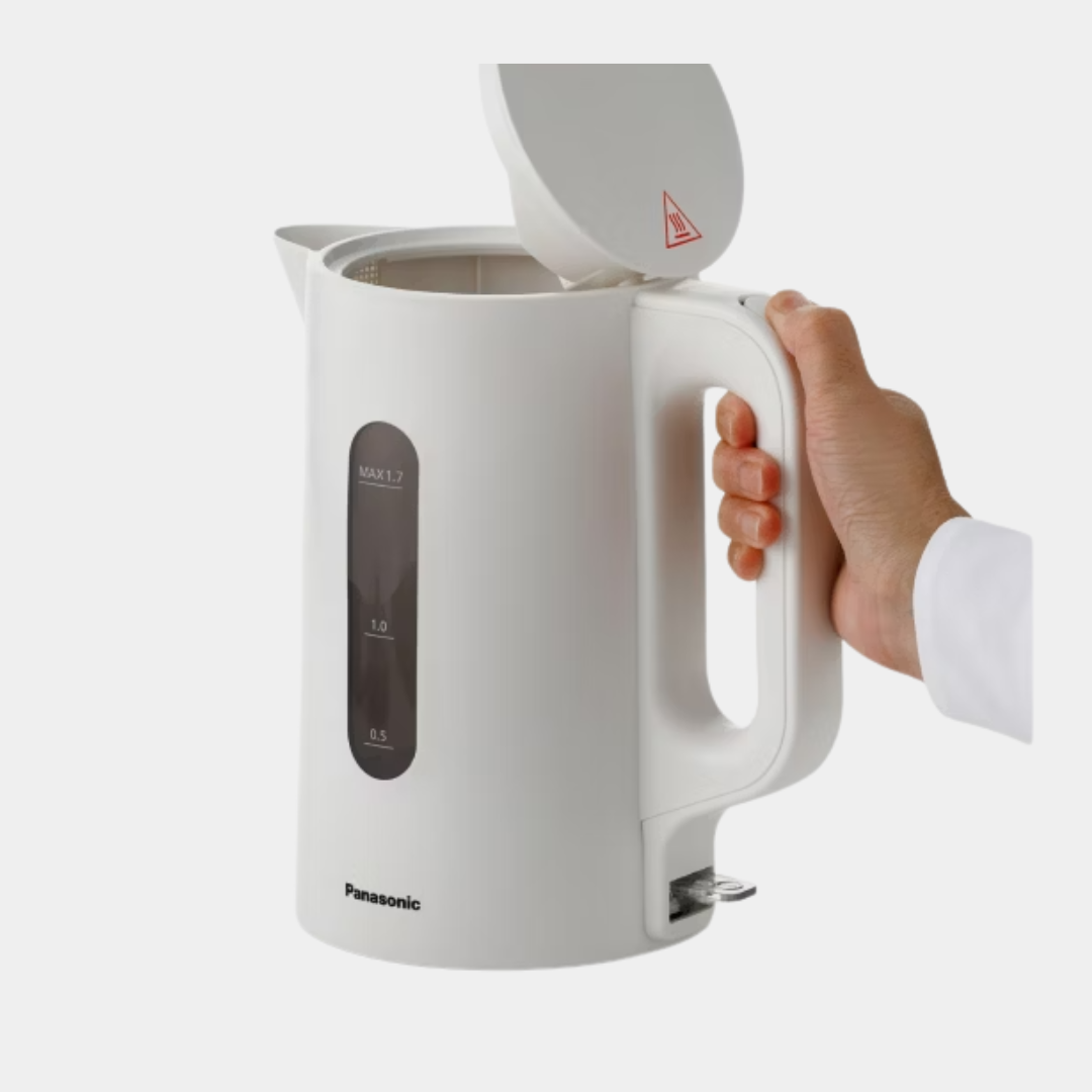 Panasonic NC-K101 Electric Kettle, 1.7 Litres, 1850W, White - Image 3