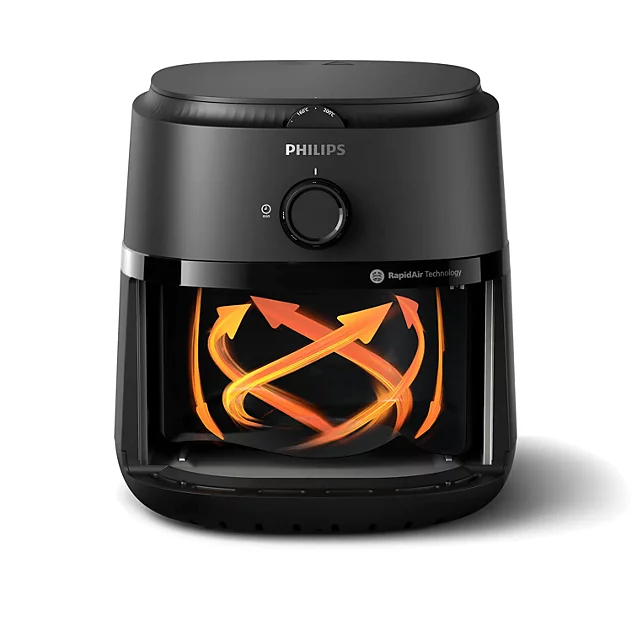 Philips NA-120/00 Air Fryer, 4.2L, 1300W, Black - Image 3