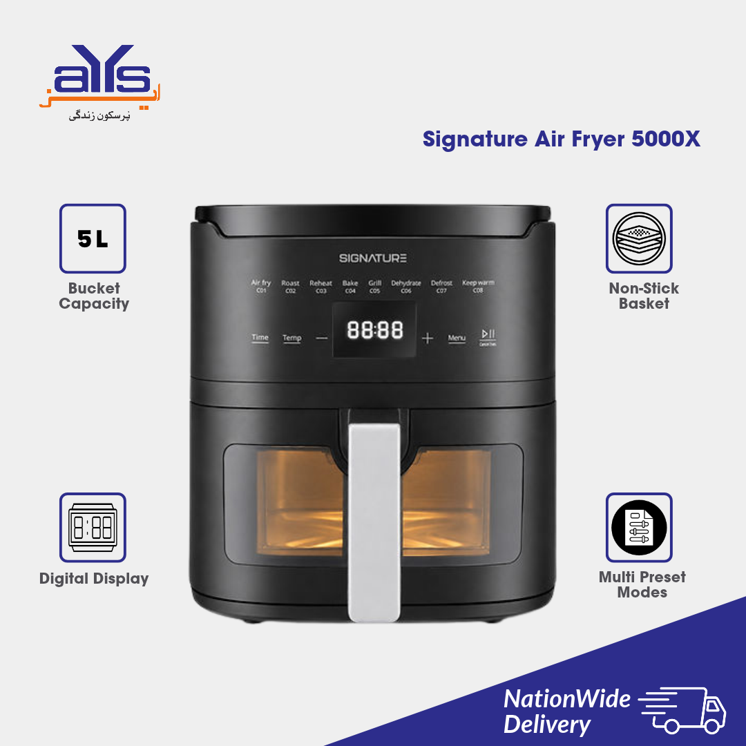 Signature Air Fryer 5000X